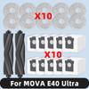 Совместимость для ( MOVA E40 Ultra ) Запасные части Аксессуары Основная щетка Ткань для швабры Пылесборник