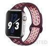 Спортивный силиконовый ремешок для Apple Watch Band 44 мм, 40 мм, 42 мм, 38 мм, 44 мм, дышащий браслет, ремешок для Apple Watch 6 iWatch 5 4 3 se