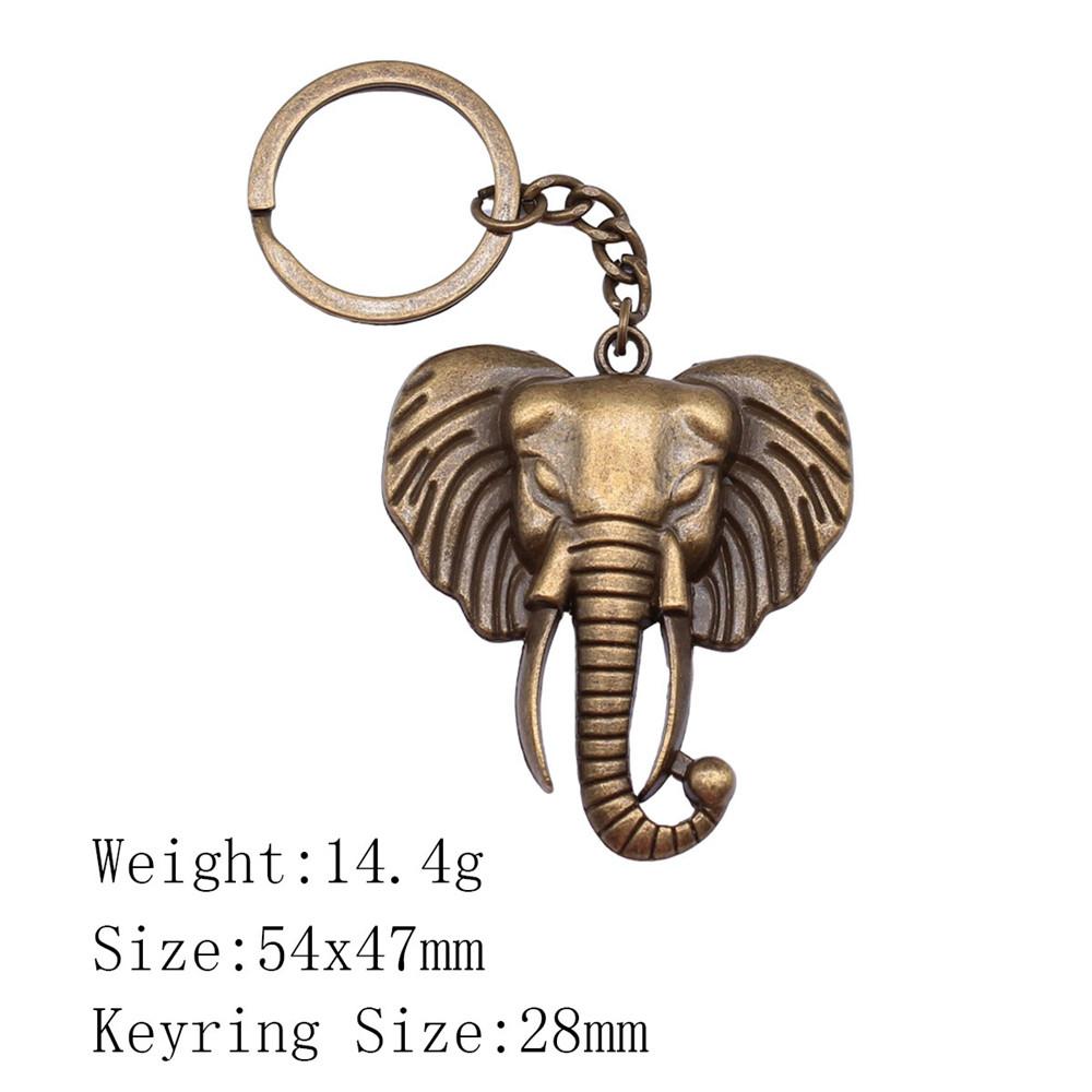 Wedding Anniversary Men Keychain Elephant Key Ring Women's Clothing Chains For Boys
