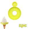 Silicone Ice Cream Holder Stand Summer Popsicle Holder Leak-Proof Support Drip Guard for Children's Ice Pop On-The-Go Snack Tray