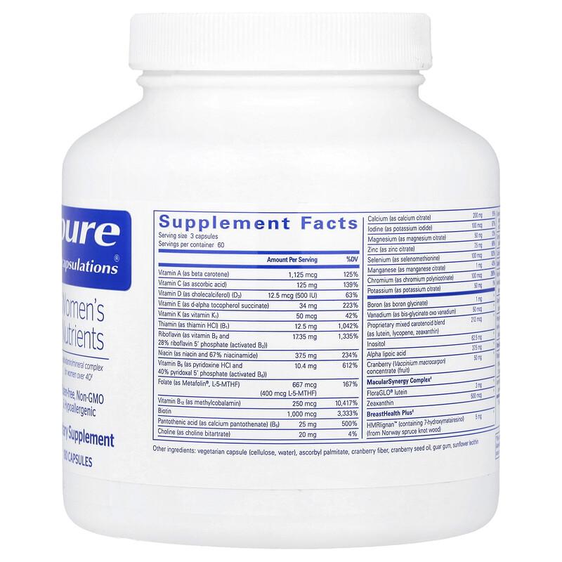 Women's Nutrients, 180 Capsules