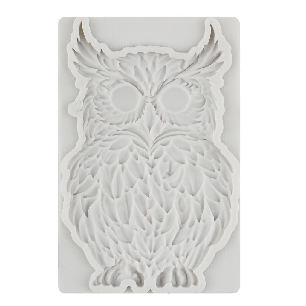 Owl Silicone Mold Owl Fondant Molds Cake Decorating Tools Cupcake Topper Candy Resin Clay Chocolate Gumpaste Mold