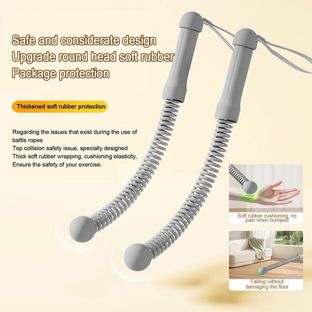 Беспроводные скакалки для домашнего спортзала - Беспроводная тренировочная скакалка, Фитнес-оборудование для мужчин и женщин, Утяжеленные тренировочные скакалки, Универсальное оборудование для упражнений