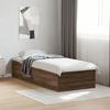 VidaXL Bed Frames Without Mattress Brown Oak 75x190cm Engineered Wood 841992