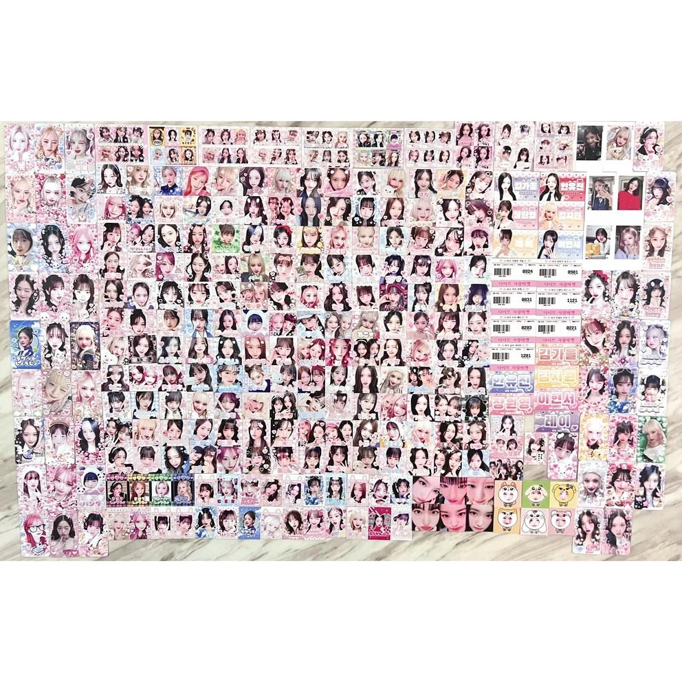 Ive Domusong Bigonggood Случайная коробка Фотокарточка Пурикура Стикер Товары