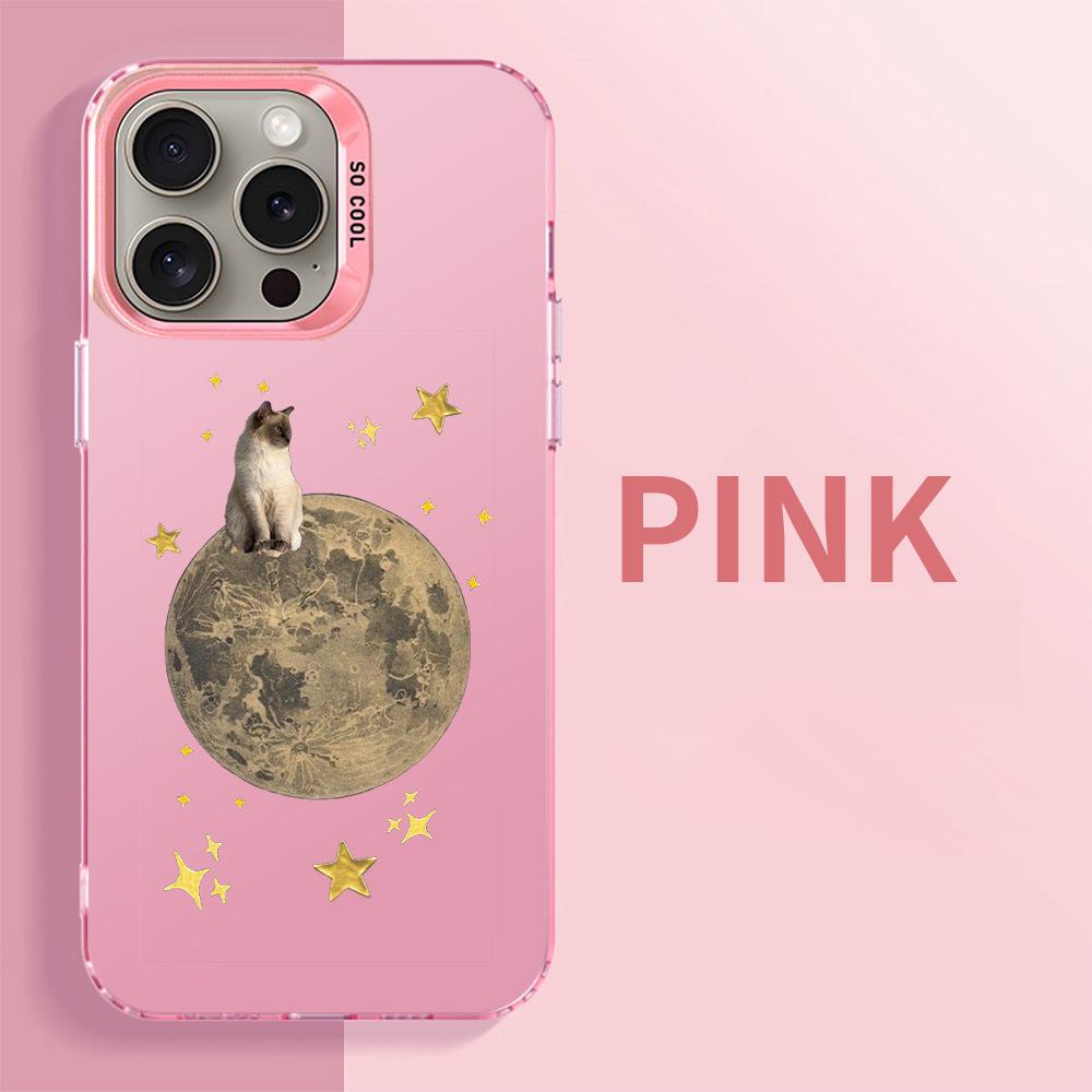 Милый забавный чехол для мобильного телефона с изображением кота для iPhone 15 14 13 8 11