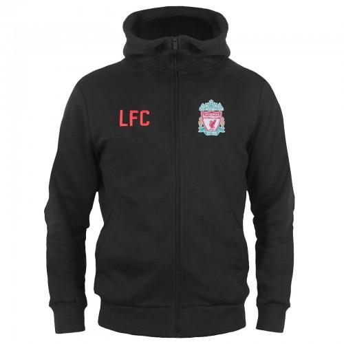 Liverpool FC Boys Fleece Full Zip Hoodie