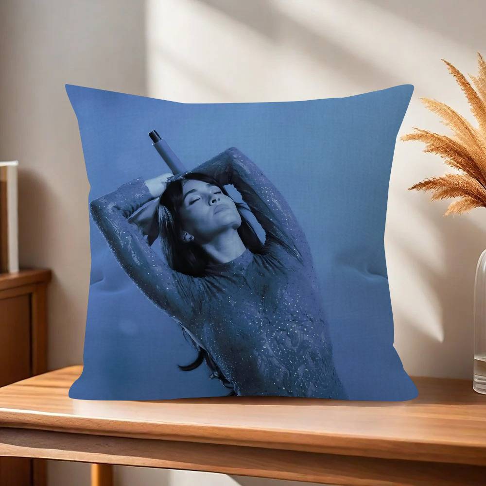 Pillowcase toon Gift Cushion Cover Bedroom Home Sofa Chair Seat Decor pillow case Singer Aitana Cuarto azul album