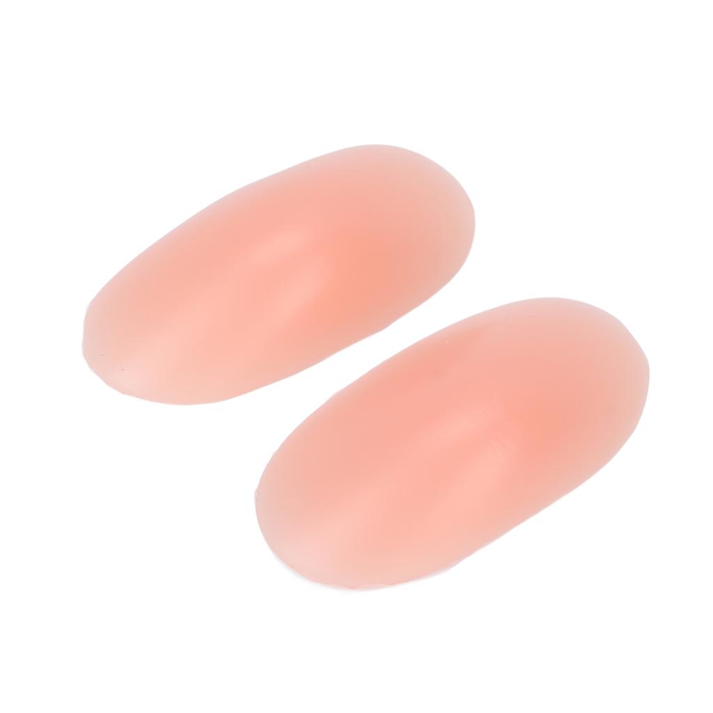 2шт. Мягкие силиконовые самоклеящиеся наплечники, предотвращающие скольжение, многоразовые наплечники Push Up Pads Skin