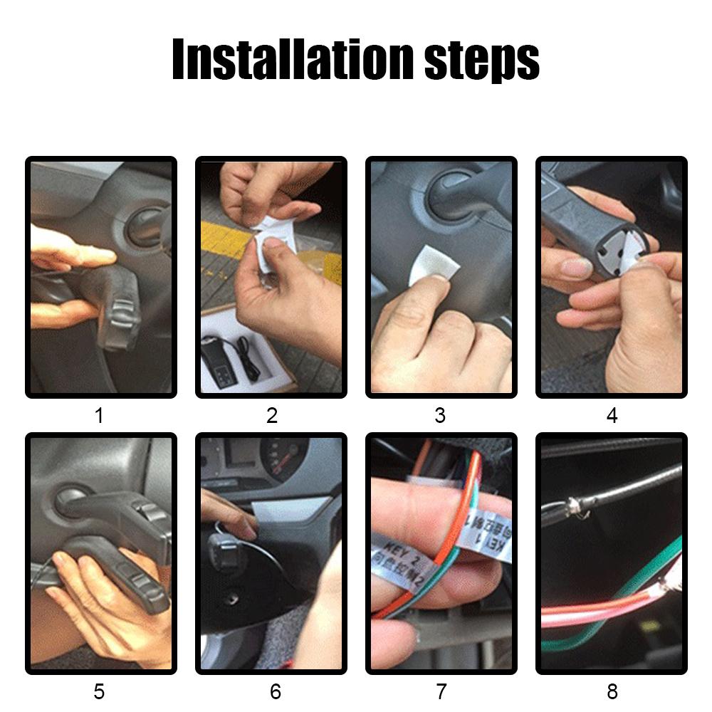 5 Кнопок Универсальный Автомобильный Кнопочный Пульт Дистанционного Управления на Рулевом Колесе Проводной Автомобильный Пульт Дистанционного Управления Кнопками на Рулевом Колесе