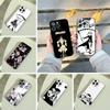 Чехол для телефона Anime-S-Soul -E-Eater для iPhone 17,16,15,14,13,12,11 Pro Max,16Plus,XS Мягкий черный чехол