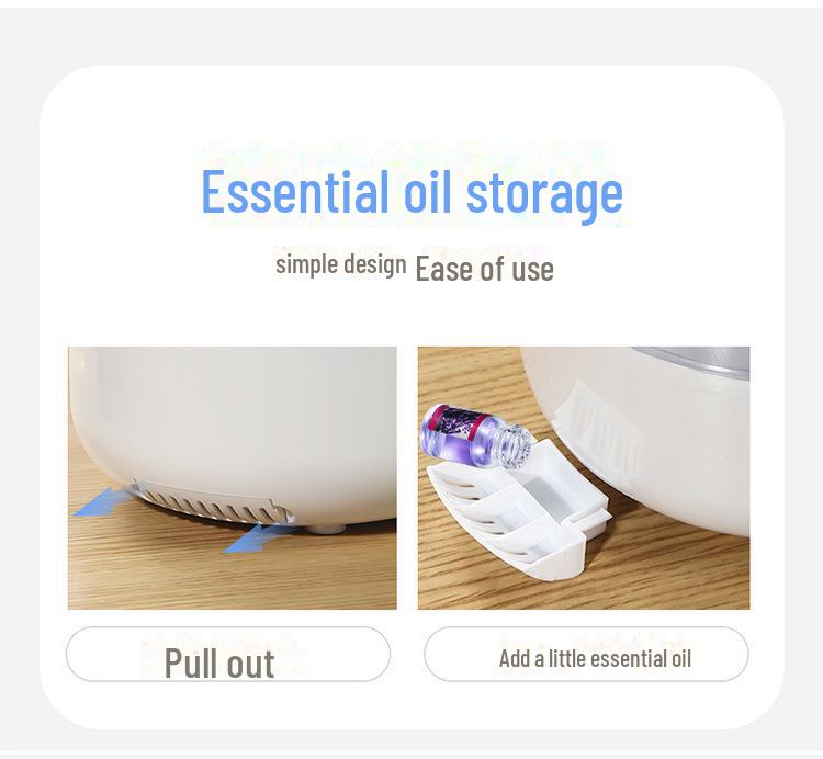 Бесшумный ароматерапевтический увлажнитель воздуха большой емкости для спальни и детской комнаты