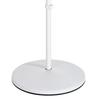 K&M 260/1 Pure White Straight Microphone Stand (26010W)
