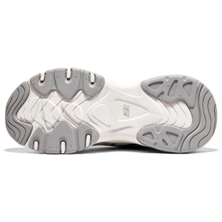 Skechers DLites 3.0 Air Ткань Color Block Спортивные Низкие Повседневные Кроссовки Женские Натуральный 896150-NTGY