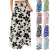 Women's Flowing Maxi Dress Regular Casual Summer Floral Print Bohemian  Skirt