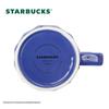 Синяя геометрическая кружка для кофе Starbucks