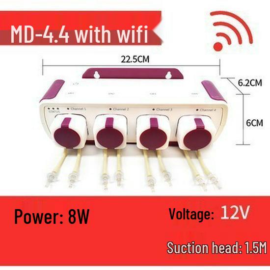 Jebao DP2/3/4 Автоматический перистальтический дозирующий насос для морской воды Расширение (DP3S/DP4S)