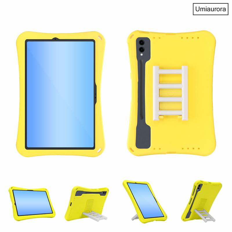 For Samsung Tab A11 8.7" SM-X130 A9+ A11+ Plus 11" SM-X230 X210 X110 Kids Shockproof EVA Tablet Case Stand Butterfly Cover Funda