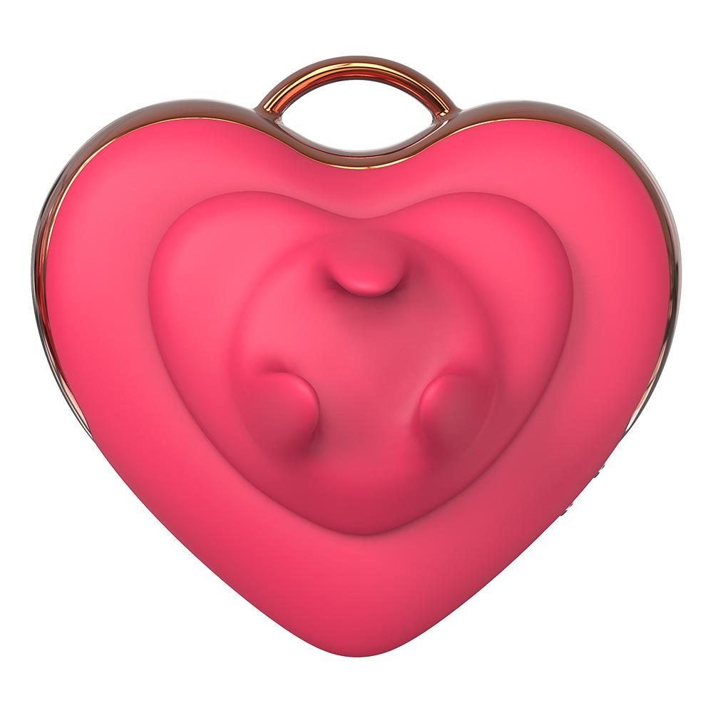 Вибратор для сосания/трехпальцевый 2-в-1 Любовное ожерелье Вибратор Игрушки для взрослых