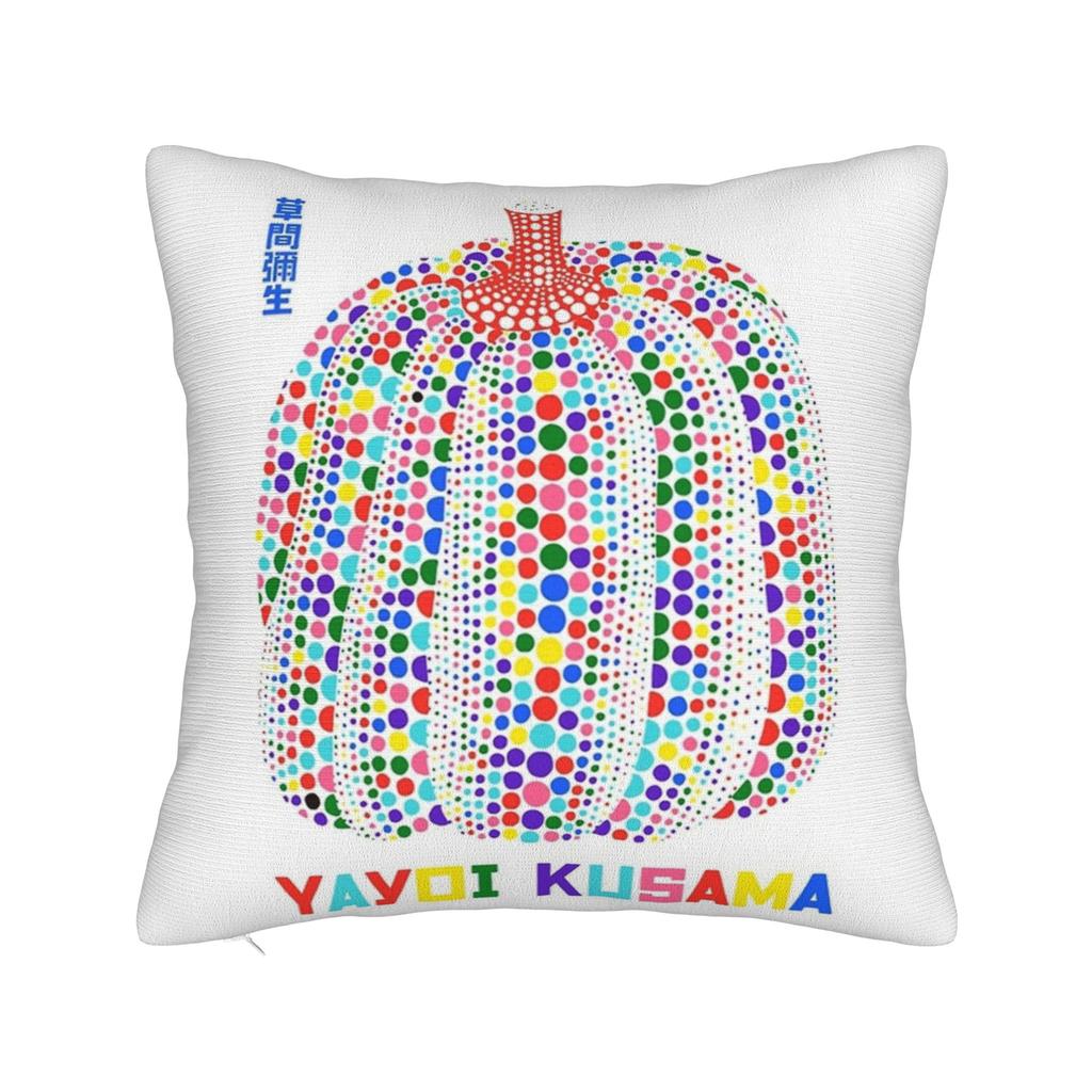 Yayoi K-Kusama Pillowcase Soft Fabric Cushion Cover Decorations Pillow Case Cover Home Square 40X40Cm