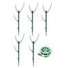 3/5/10Pcs/Set Monstera Plant Support Stake Stackable Garden Plant Support Pole Indoor Outdoor Tall Potted Climbing Plant Holder Stick Moss Pole