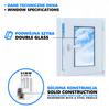 Pvc Window Golden Oak 50X60 Right New 500X600 Mm Tilt And Turn Double-Glazed