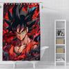 Shower Anime For G-Gokus Curtain Waterproof Polyester Fabric Paint Colorful Bath Curtains Home Bathroom Decor Curtain With Hook
