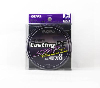 Varivas PE Line Avani SMP Hiramasa Tune Casting 200 м PE 6 90 фунтов (7235)