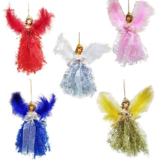 Рождественская плюшевая кукла-ангел, праздничное украшение, подарок, милая очаровательная мягкая ткань, качественная работа, рождественское украшение