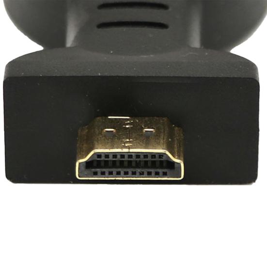 Video Audio Adapter Gold-plated High Resolution Portable HDMI-compatible to 3 RGB RCA AV Component Converter for TV