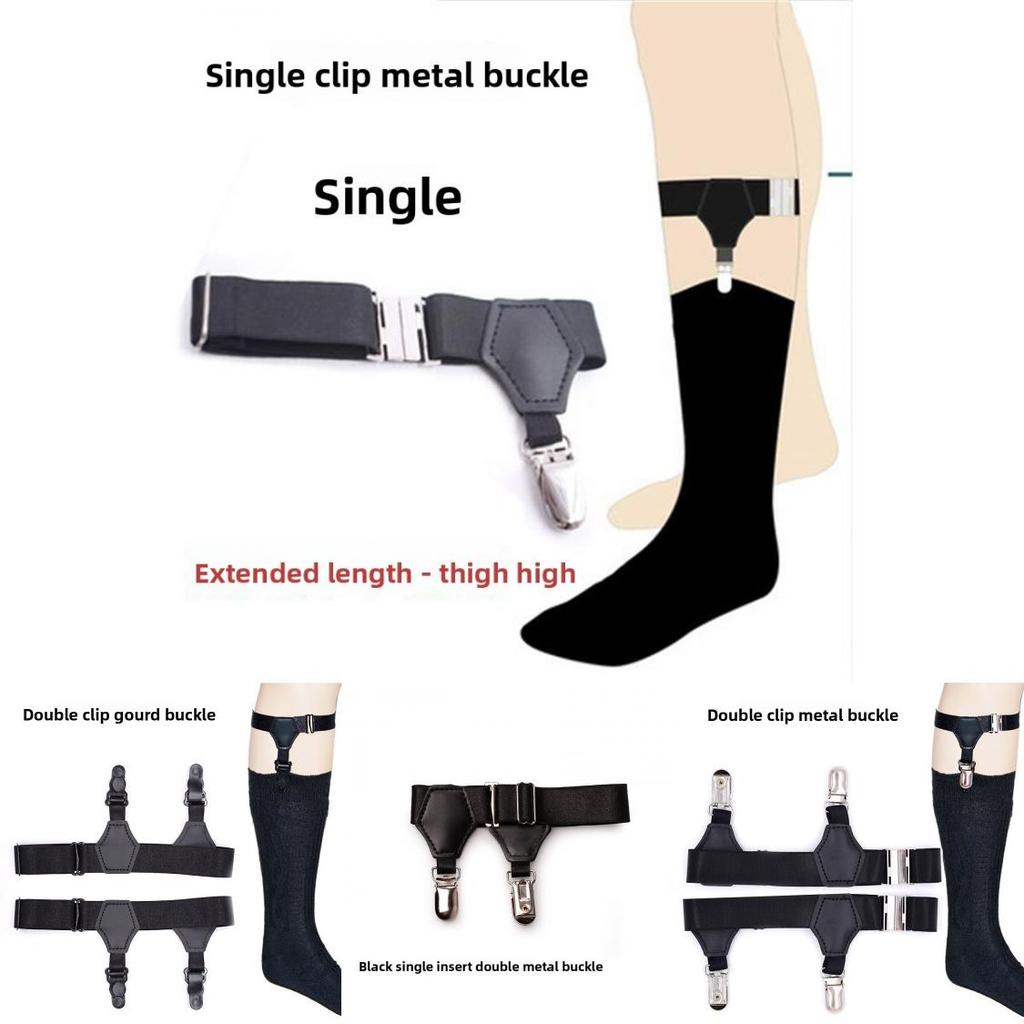 Кольцо для ноги Jk Носки Женские Носки средней длины Зажим с металлической застежкой для повседневной носки