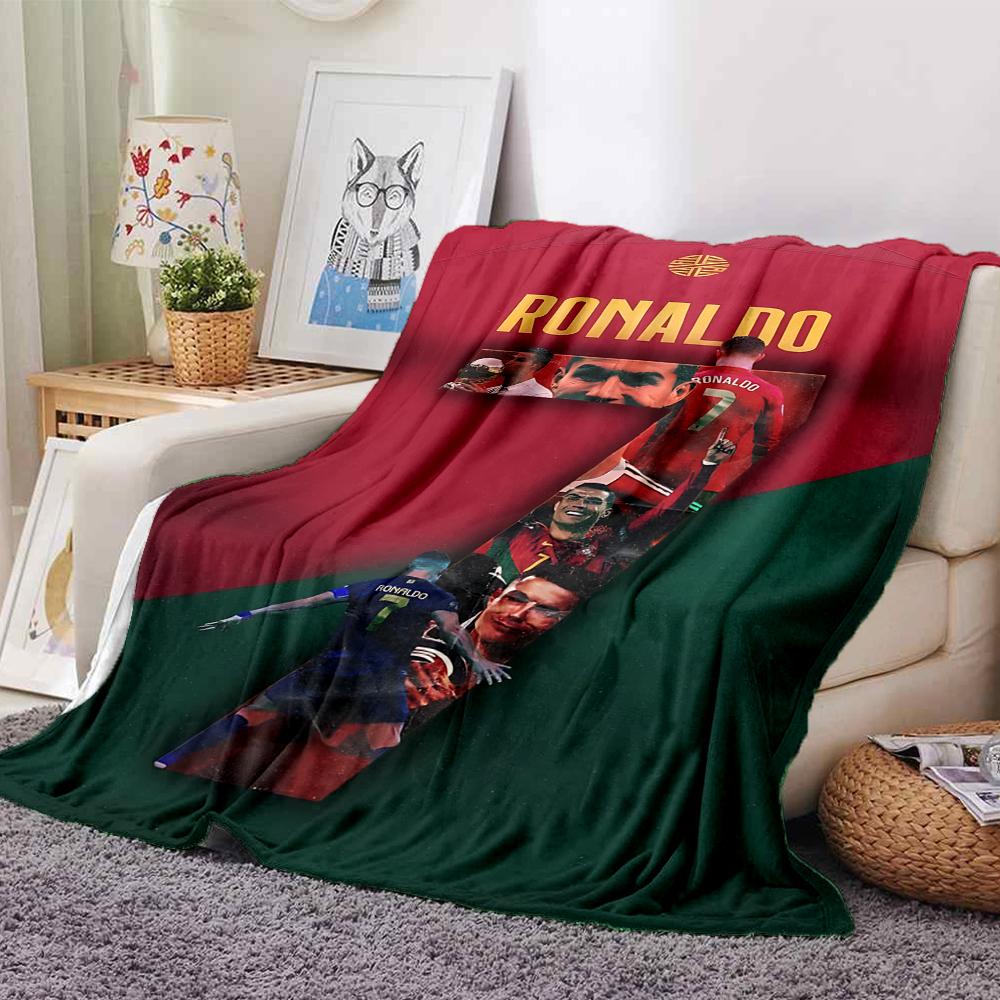 Last Dance Ronaldos Legacy printed flannel breathable and warm blanket, a stylish home gift, suitable for home, office and bedspread use. 0713a17