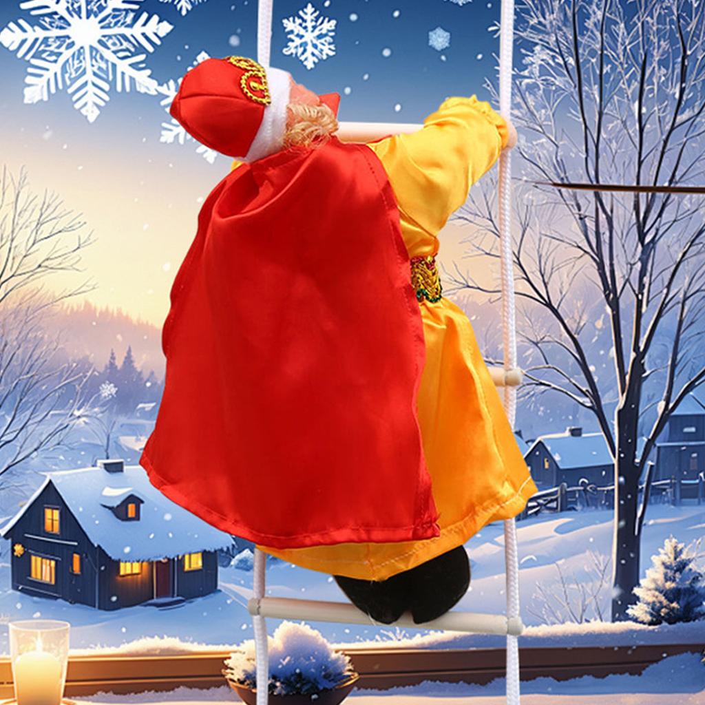 Christmas Tree Decoration Spanish Kings Climbing Ladder Hanging Ornament for Trees Door Wall Window Holiday Decorations