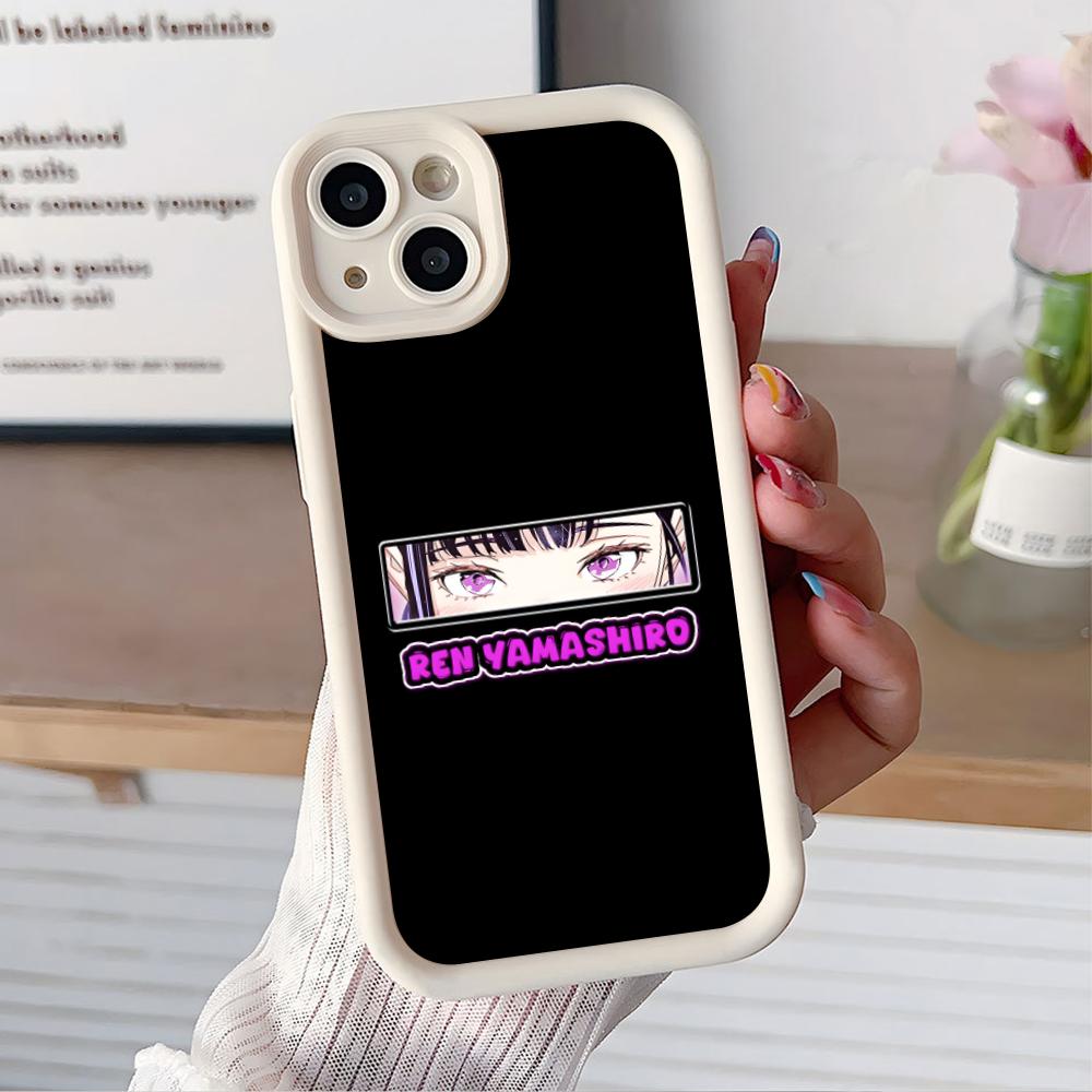 Mato seihei Ren Yamashiro Утолщенный ТПУ Чехол для Мобильного Телефона для iPhone 17 16 15 14 13 12 11 Air Pro Max Plus Цветной Чехол