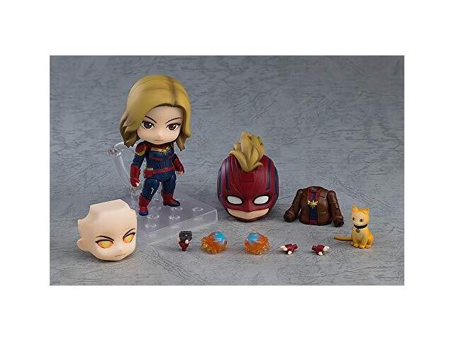 Нендороид 1154-DX Капитан Марвел: Издание героя DX-версия. Раскрашенная фигурка G90871