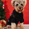 Red Nose Sweater Pet Holiday Costume Cat Sweater Dog Sweater Winter Costume Fall/Winter Dog Costume (Red Nose)