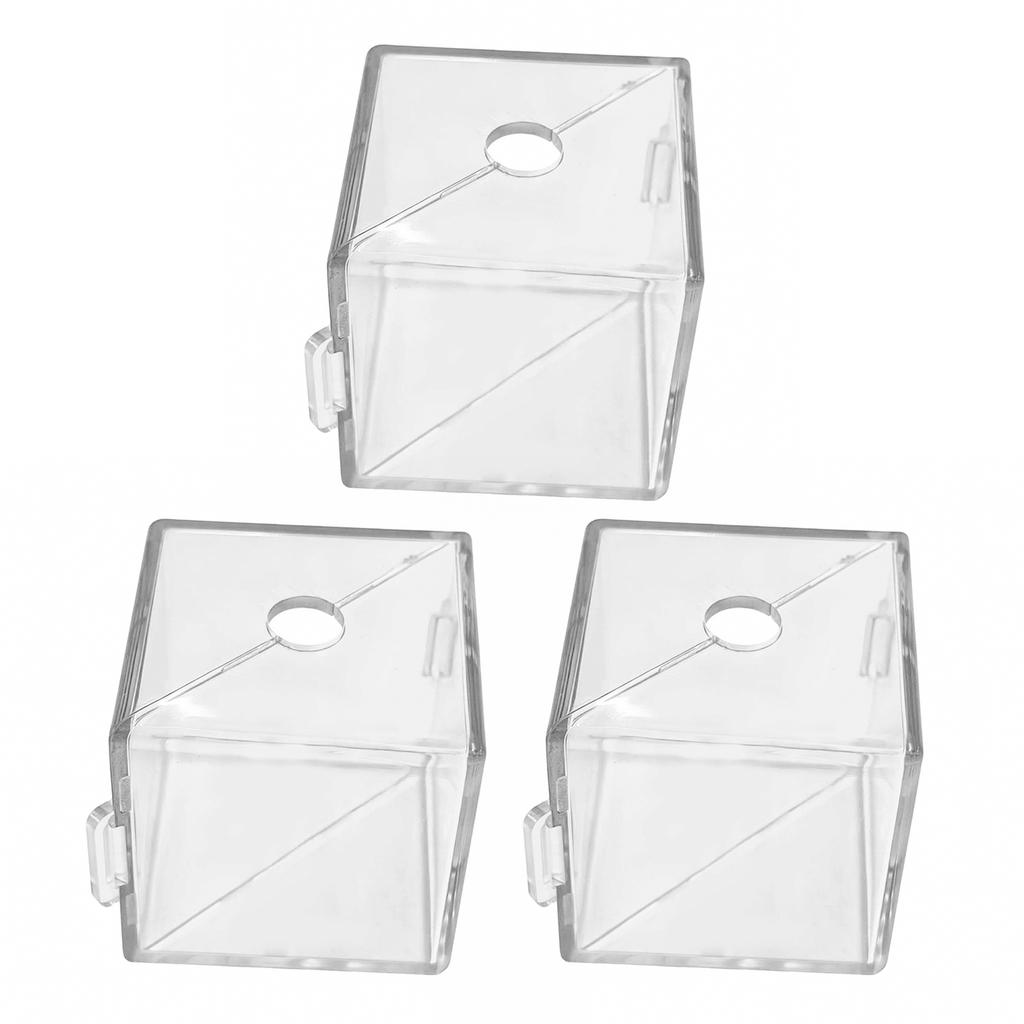 Mini Cube Fruit Shaping Mould Mini Transparent Plastic Mould Fruit Vegetable Shaping Turned Plastic Mould for Diy Planting Home