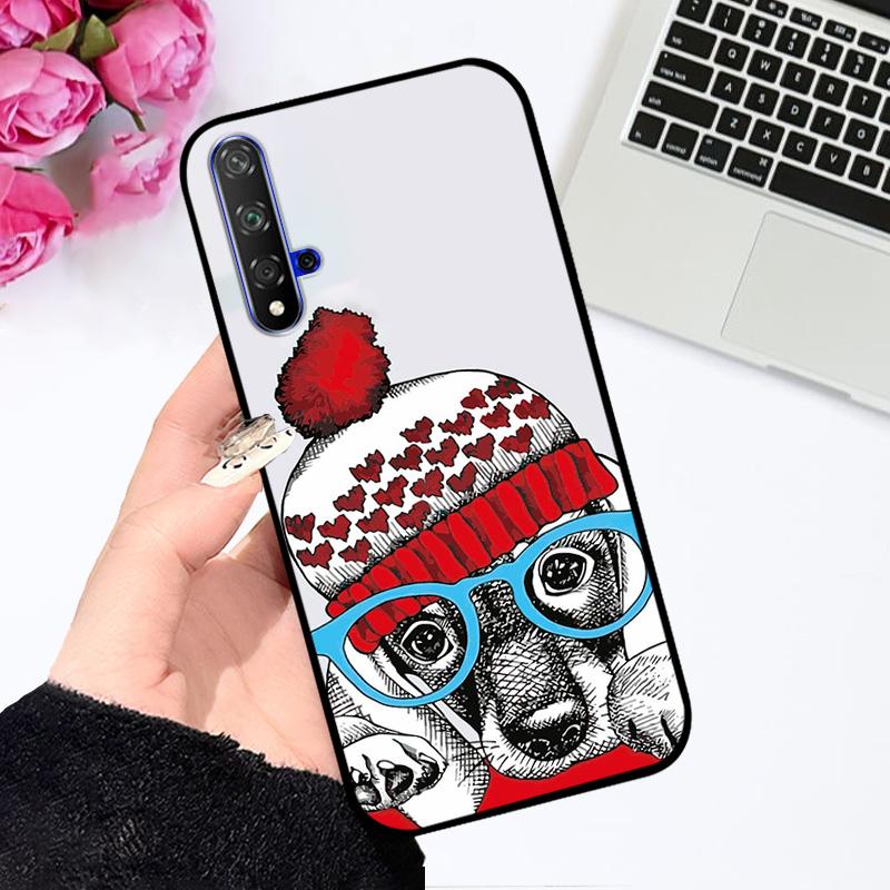 For Huawei Nova 5T Case YAL-L21 YAL-L61 Fashion Luxury Soft TPU Silicone Phone Coque Bumper For Huawei nova 5T Fundas Cover