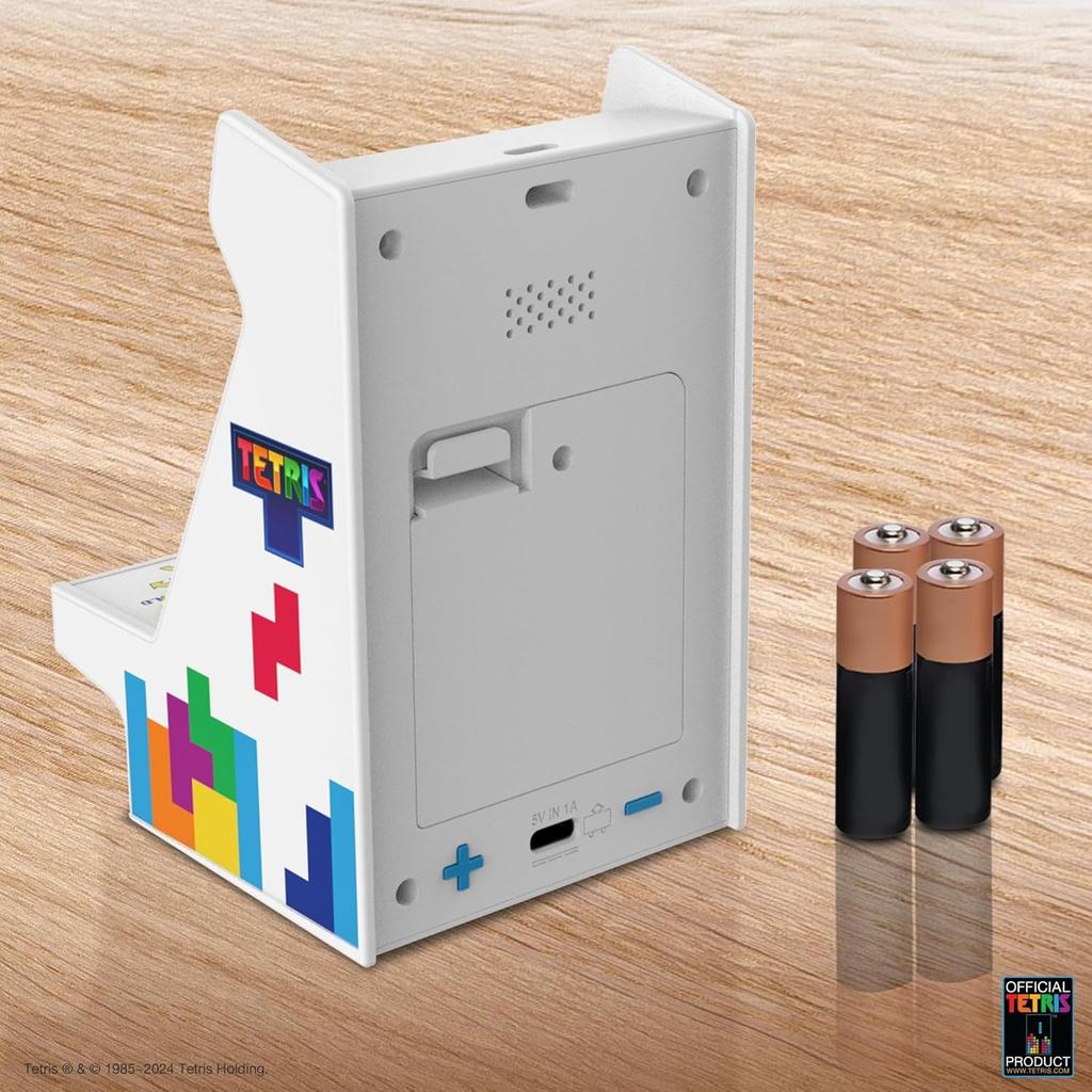 Мой Аркадный Тетрис Нано Плеер Про (Официально лицензированный, 201 игра, 2,4-дюймовый цветной экран) – Мини-настольный аркадный автомат для ретро-игр и подарков
