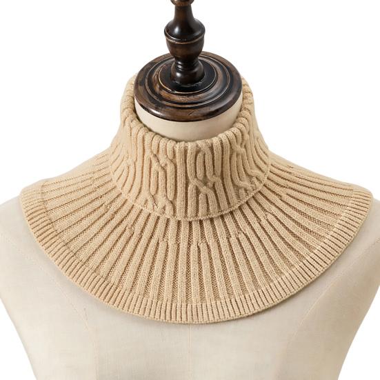 Fake Collar Scarf Quick-Drying Thickened Warm Fake Collar Scarf Winter Decorative Warm Neckwear Layering