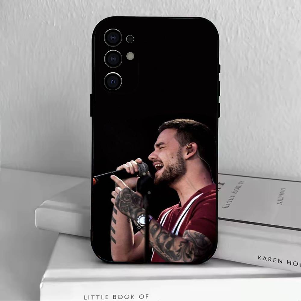 Чехол для телефона певца Лиама Пейна-LP для Samsung S25, S24, S21, S22, S23, S30, Ultra, S20, Plus, Fe, Мягкий силиконовый черный чехол