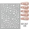 Nail Art Sticker, Laser Snake Year Small Snake Mango Star Small Spirit Snake Cartoon Four-Color Adhesive Nail Sticker