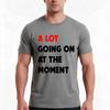 A Lot Going On At The Mounisext Tshirt Summer Casual Cotton Tee Oversized Streetwear Tops Vintage Graphic Print 100 Cotton