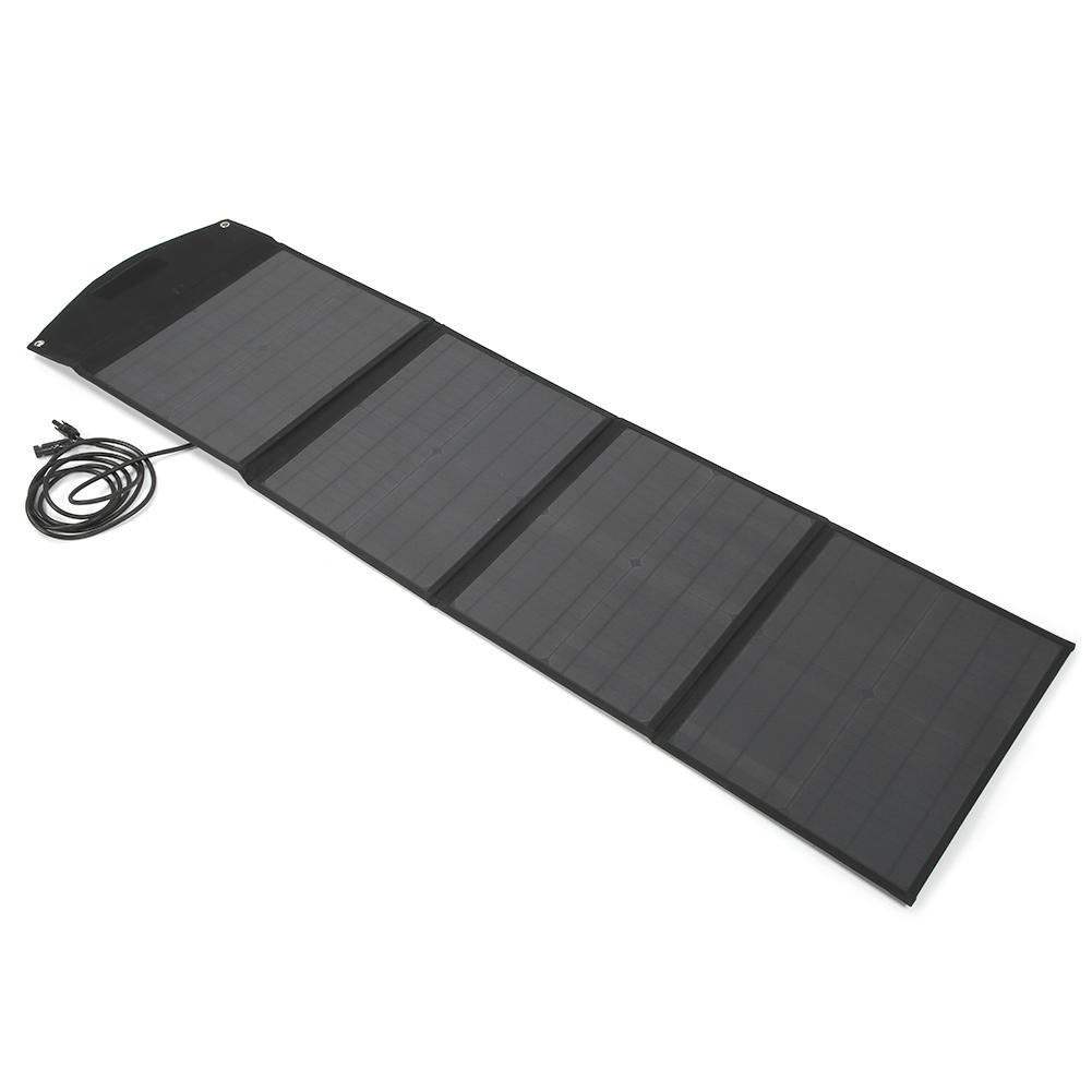 100W 18V Foldable Solar Bag USB Port Flexible Monocrystalline Charger for Mobile Phone Laptop GPS