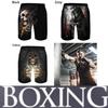 Skull Ghost Skeleton Dark Horror Boxing Shorts Pants 3D Print Training Unisex Men Women Quick Dry Fitness Gym Sport Workout Casual Streetwear