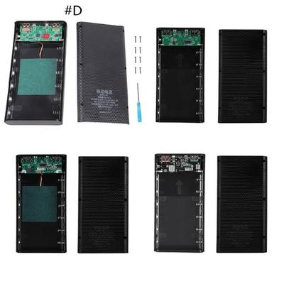 Съемный 5 Вт 10 Вт 22,5 В QC3.0 ЖК 6x21700 Аккумулятор для Корпуса Power Bank для Корпуса