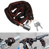 Bicycles Chain Lock for Motorcycle Electric Bike Bicycles Chain Lock Heavy Duty Anti Theft Bike Chain Lock with 2 Key