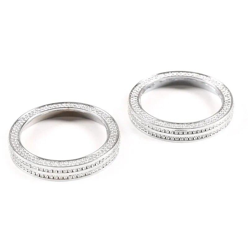 Auto AC Climate Control Ring Knob Trim Cover For Mercedes Benz GLE GLK CLS GL M GLS SLK SL G Class W166 X204 X166 Car Styling