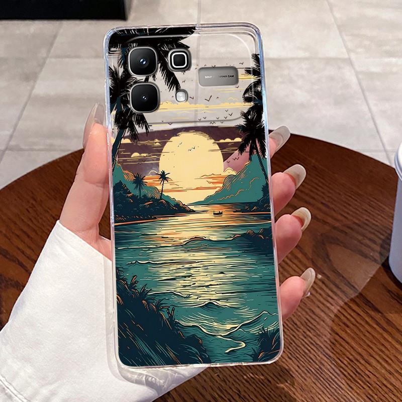 Чехол для Infinix Note 60 Pro Note60 5G Чехол X6879 X6878 Роскошный Милый Любовь Кролик Смешной Прозрачный Тонкий Мягкий ТПУ Силиконовый Чехол для Телефона