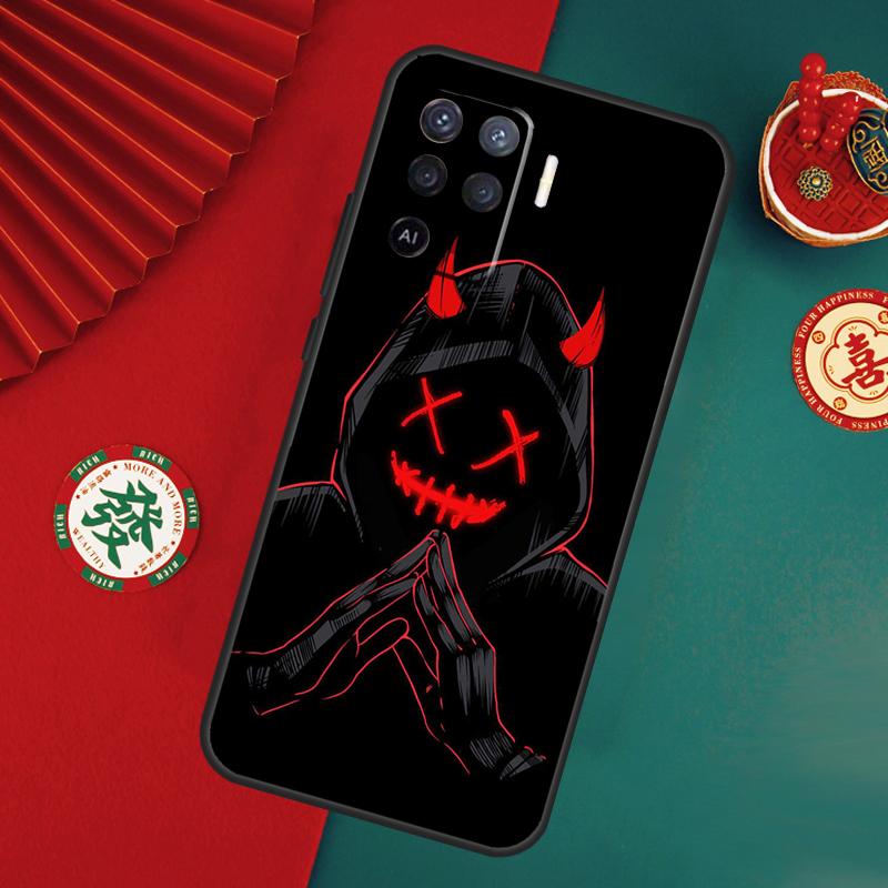 Чехол Devil Woman Для Oppo A78 A98 A58 A38 A18 A54 A74 A94 A80 A60 A40 A96 A76 A16 A15 A17 A57 A5 A6 Pro